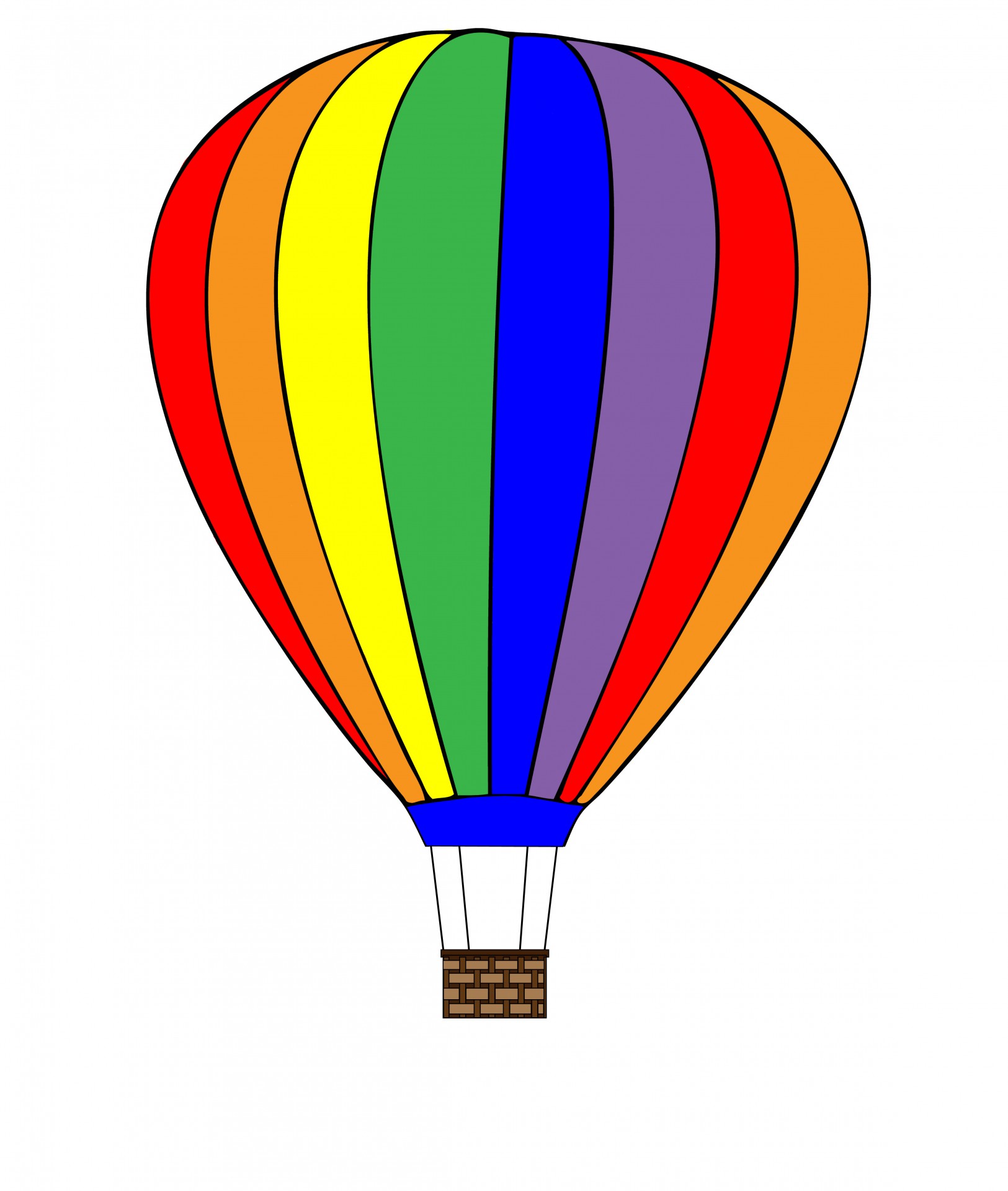 1625x1919 Top 80 Hot Air Balloon Clip Art