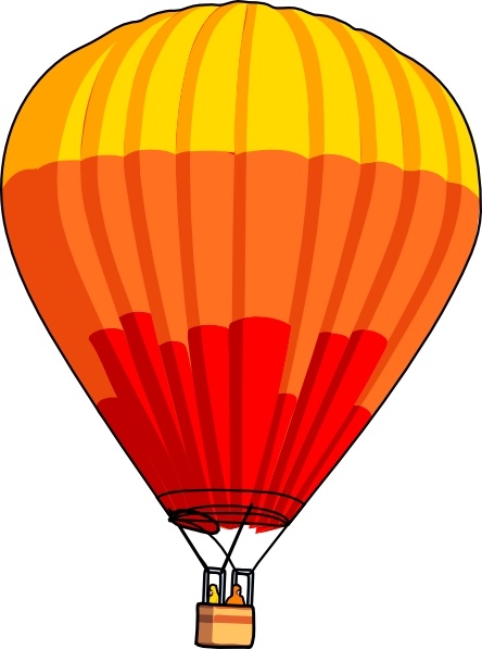 444x597 Hot Air Balloon Clip Art Free Vector In Open Office Drawing Svg