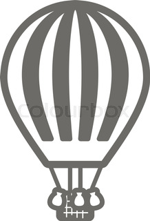 218x320 Hot Air Balloon Vector Illustration Stock Vector Colourbox