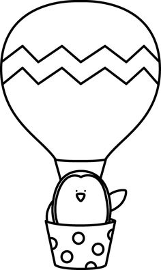 236x395 Hot Air Balloon Black And White Clipart