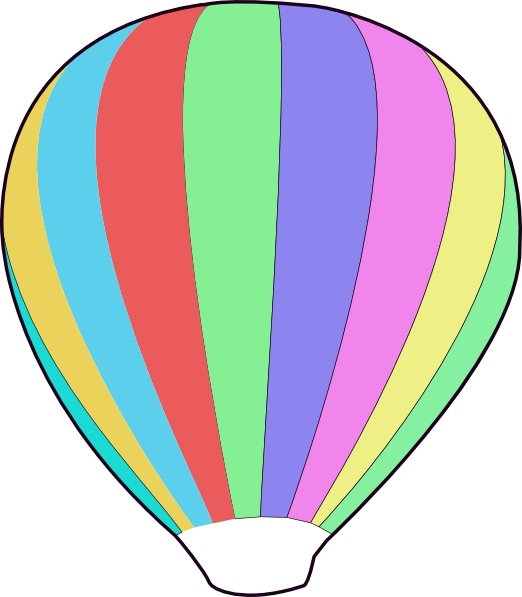 522x597 Hot Air Ballon Clip Art Free Vector In Open Office Drawing Svg