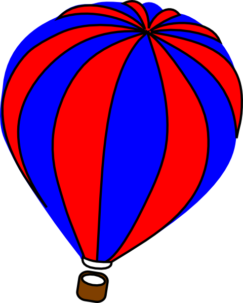 480x597 Blur Clipart Hot Air Balloon