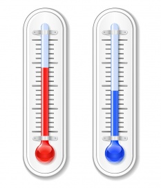 233x273 Cold Thermometer Clipart