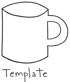 236x277 Hot Cocoa Mug Template