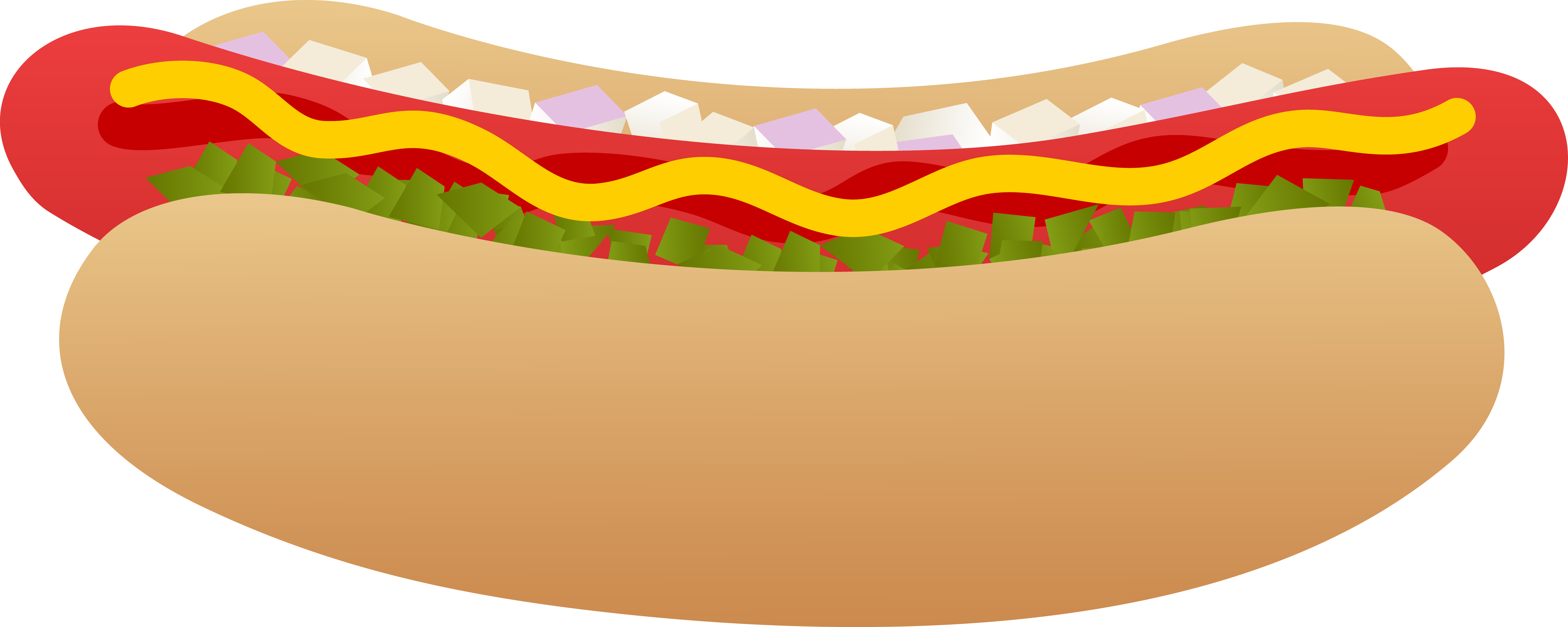 7846x3137 Hot Dog Clip Art Cliparts