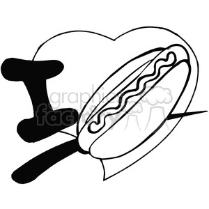 Hot Clipart Black And White