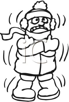 239x350 Cold Clipart Black And White