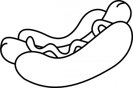 425x284 Hotdog Clip Art Vector Clipart Panda