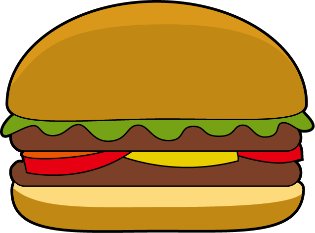 639x473 Hot Cheeseburger Clipart