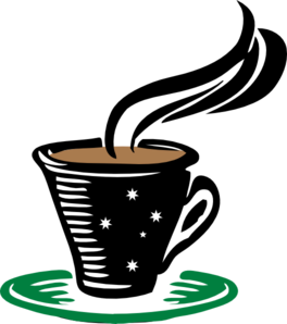 264x298 Hot Cup Of Steaming Coffee Clip Art