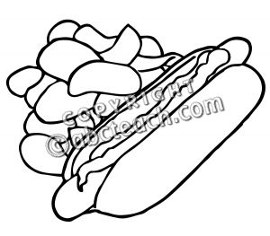 300x263 Chips Hot Dog Clipart, Explore Pictures