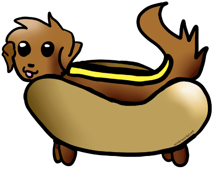 450x356 Hot Dog Clipart Face