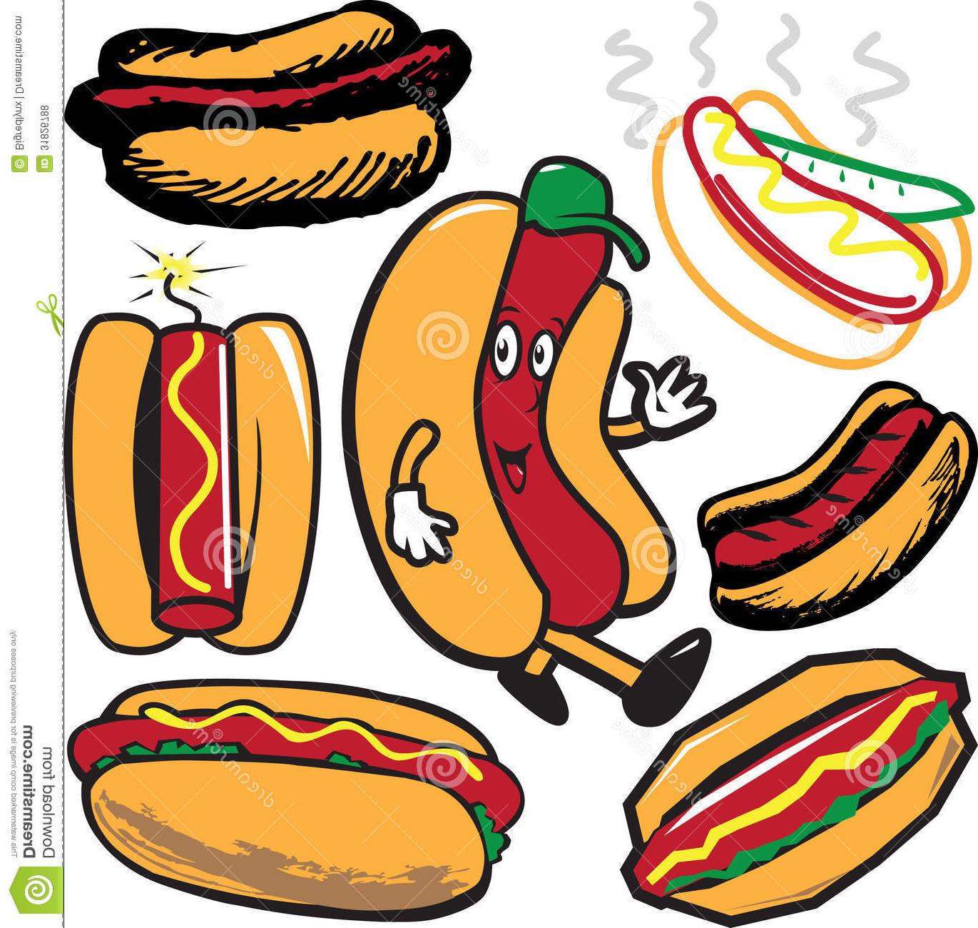 1371x1300 Top 10 Hot Dog Clipart Only Photos