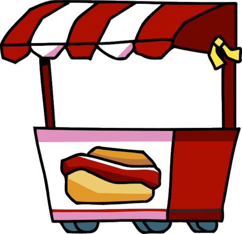 500x483 Hot Dog Stand Clip Art Png