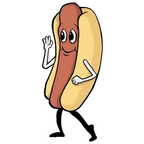 600x600 Unhealthy Hot Dog Clipart, Explore Pictures