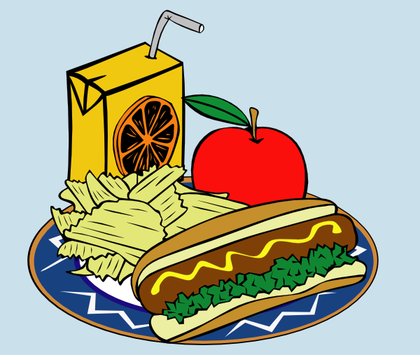 600x507 Plate Lunch Clipart