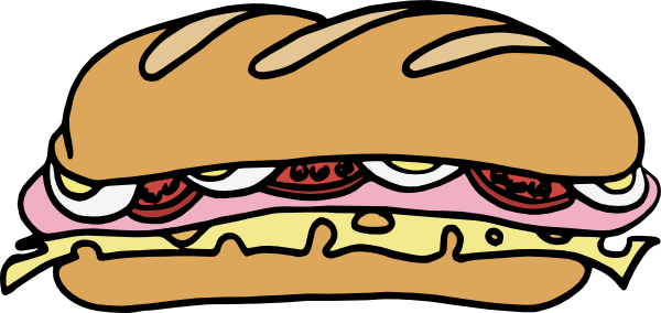600x284 Hot Lunch Clipart