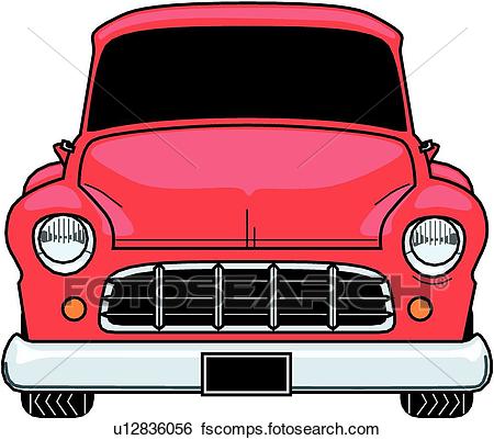 450x401 Clip Art Of Hot Rod U12836056