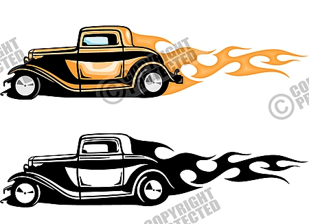 Hot Rod Clipart | Free download on ClipArtMag