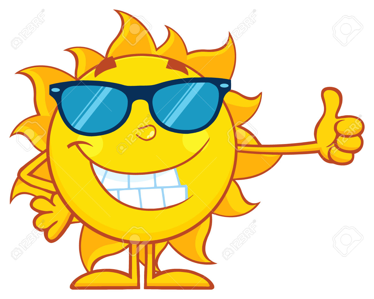 Hot Sun Clipart | Free download on ClipArtMag