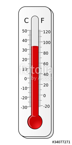 250x500 Thermometer