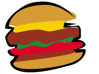 320x240 Download Meat Clip Art ~ Free Clipart Of Cheeseburger, Hot Dog Amp More