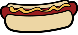272x125 Hot Dogs Clip Art Images Dancing Hot Dog Clip Art Fast Food