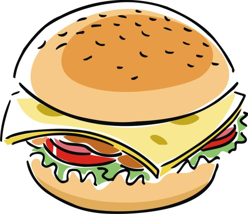 800x689 Clip Art Of Grilled Hamburgers Along With Letters