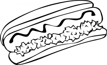 425x261 Hot Dog Clip Art Download