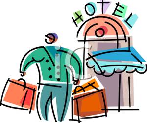 300x250 Carrying Bags Into A Hotel