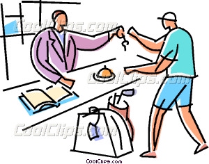 300x236 Clip Art Making Hotel Reservations Cliparts