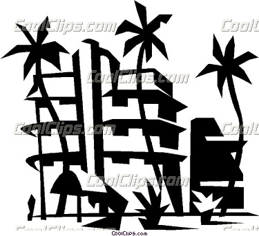 375x343 Resort Clipart