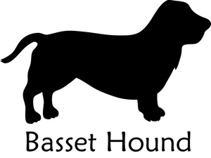 300x225 Hound Clipart Image