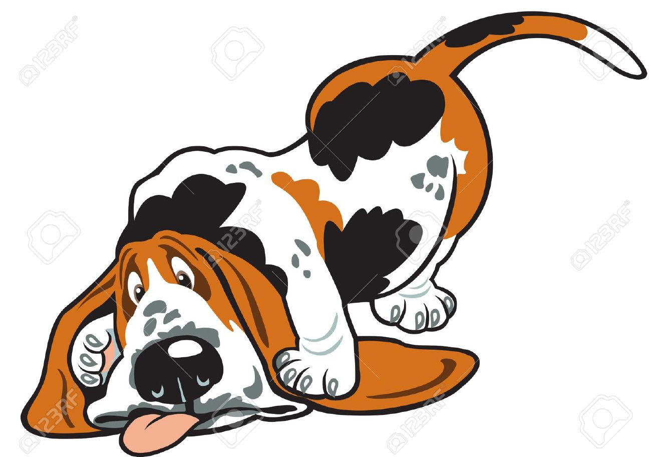 1300x912 Hound Dog Clipart