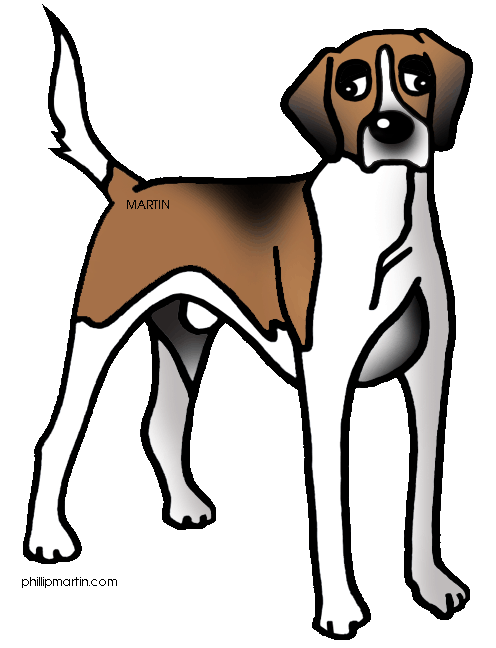 496x648 Hound Dog Clipart