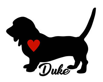 340x270 Basset Hound Clipart Hunting Dog