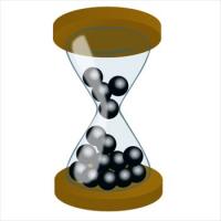 200x200 Free Hourglass Clipart