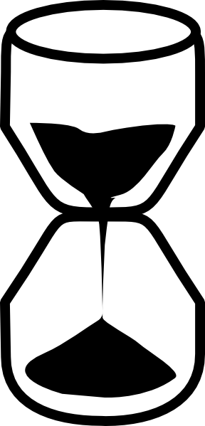 288x599 Hourglass Clip Art