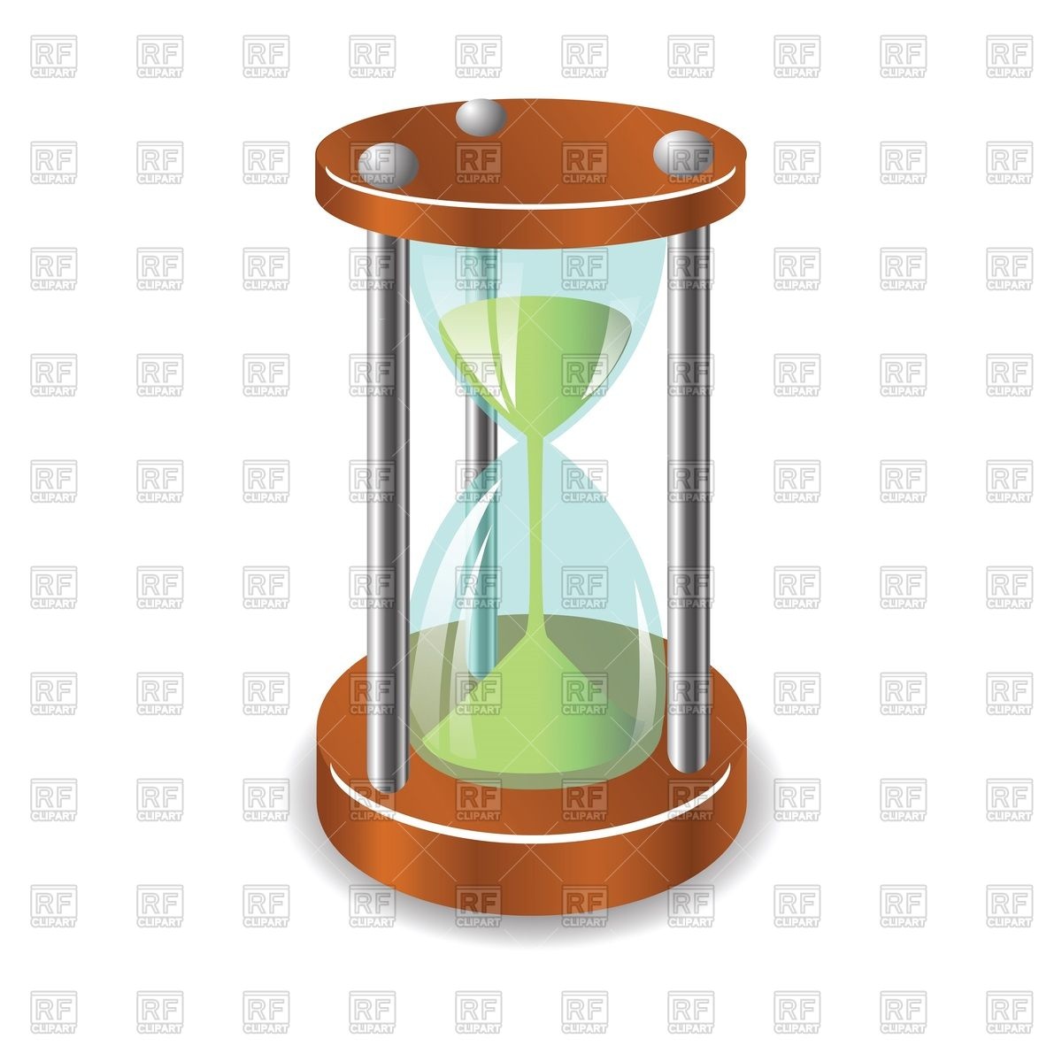 1200x1200 Old Hourglass Royalty Free Vector Clip Art Image