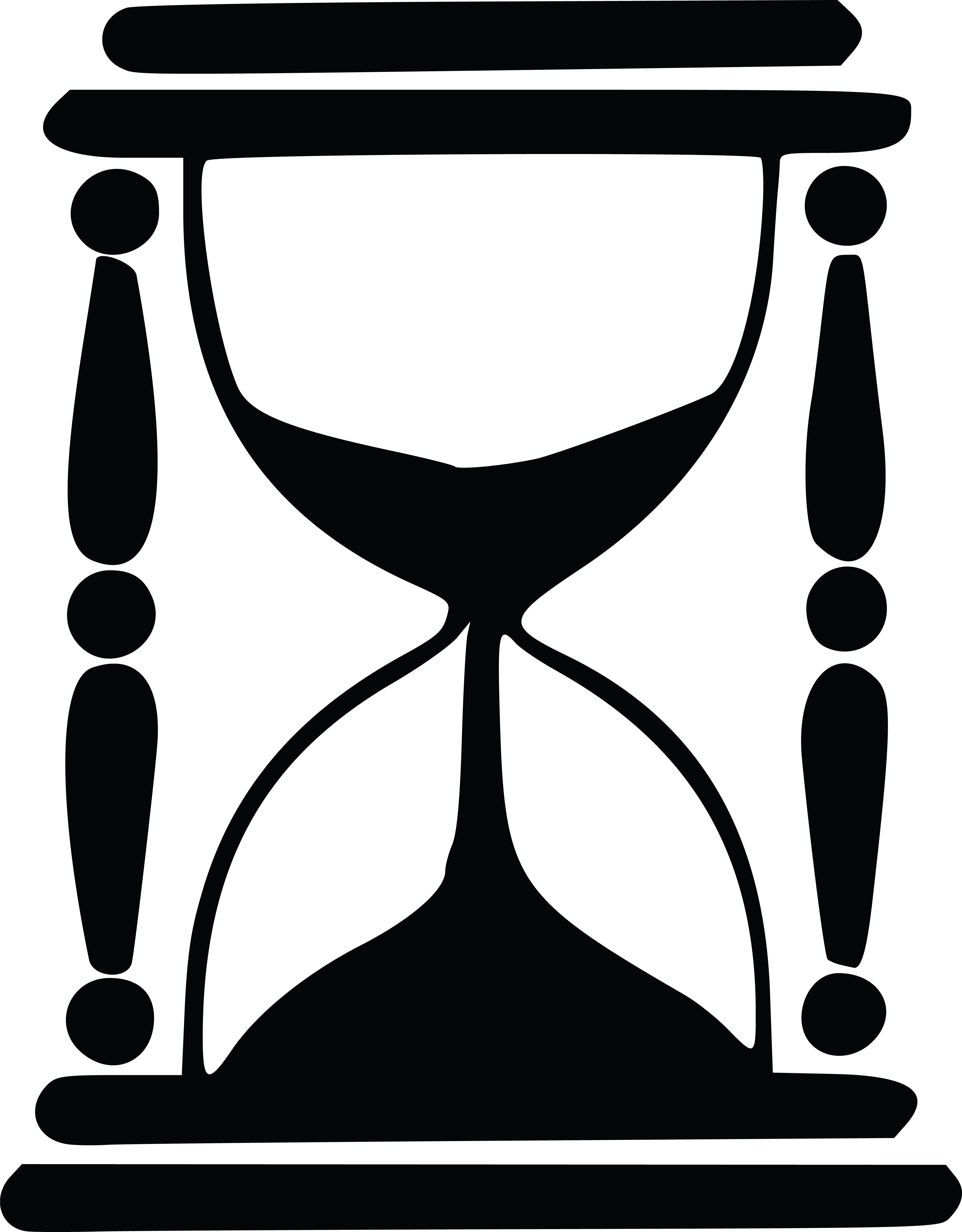 4000x5121 Clipart Of An Hourglass
