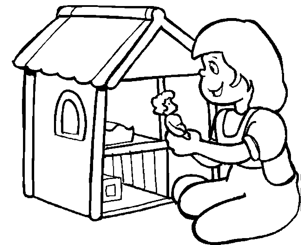 1048x854 Doll House Clip Art Black And White Cliparts