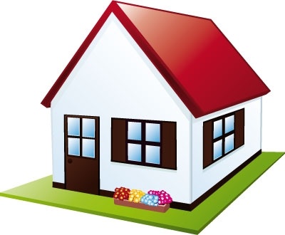 400x330 House Vector