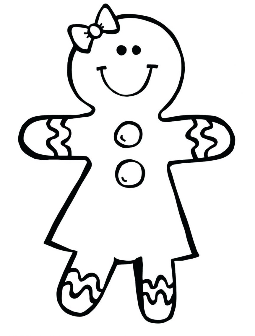 863x1138 Gingerbread Girl Coloring Pages House Pictures Colouring Page