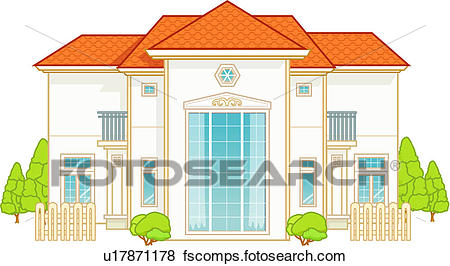 450x266 Stock Illustration Of Dwelling, Family, Architecture, Construction