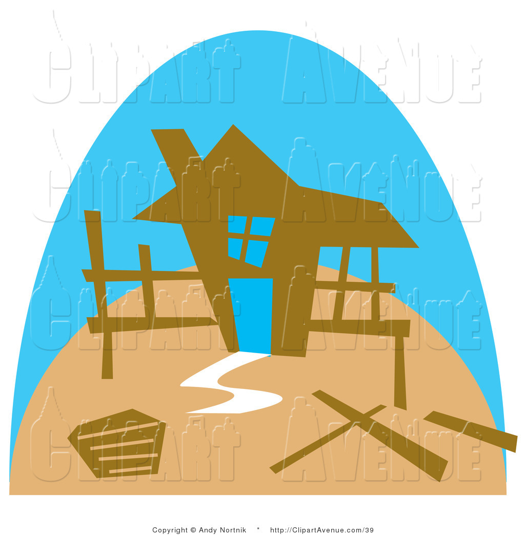 1024x1044 Avenue Vector Clipart Of The Framework Of A Stick Built House