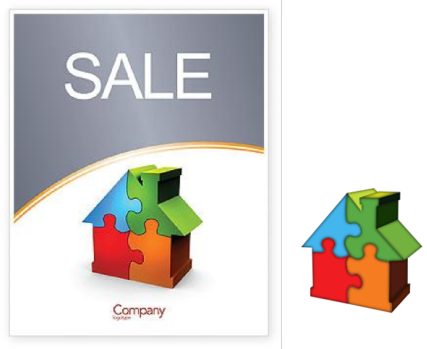 600x490 House For Sale Clip Art