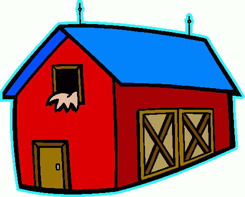 490x393 Farm House Clip Art Free Cliparts