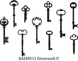 249x194 House Key Clipart Royalty Free. 9,584 House Key Clip Art Vector