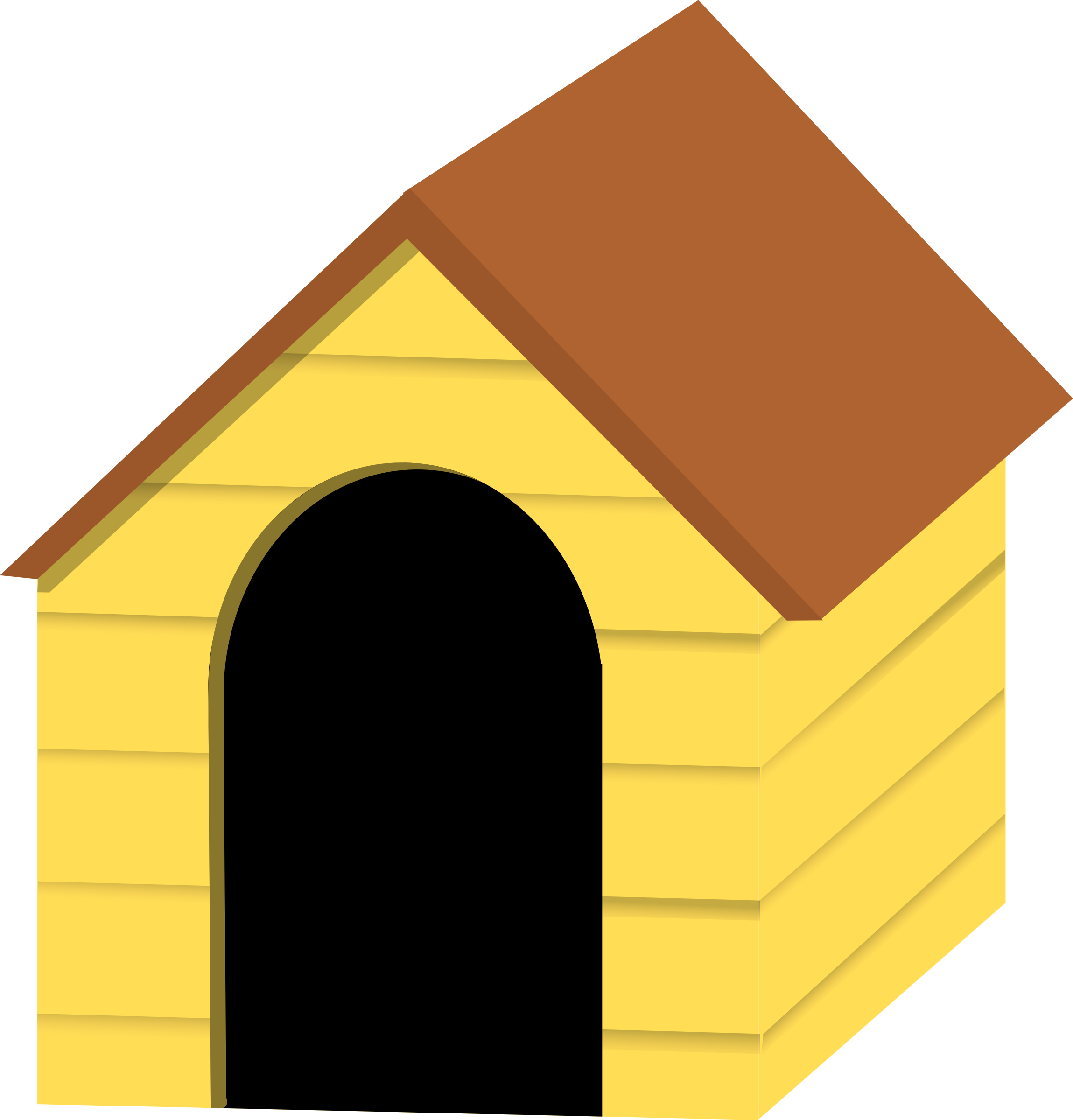 2299x2400 Clipart Dog House