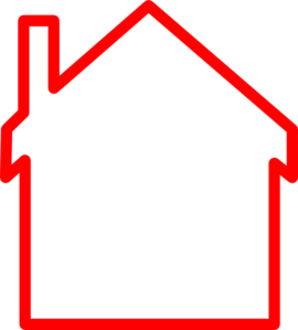 270x299 Red Outline Clip Art